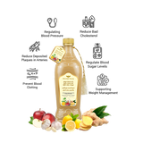 Ginger Blend with Garlic, Lemon and Apple Cider Vinegar Ginger Blend with Garlic, Lemon and Apple Cider Vinegar