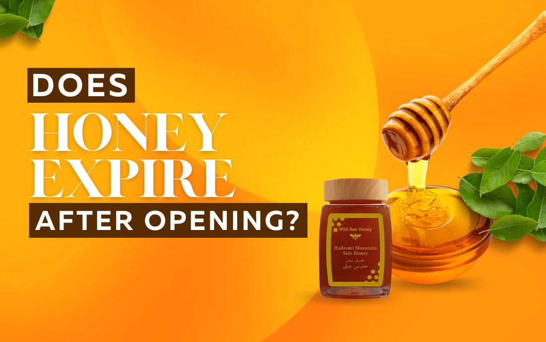 Does honey expire after opening