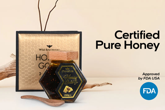 Wild bee honey