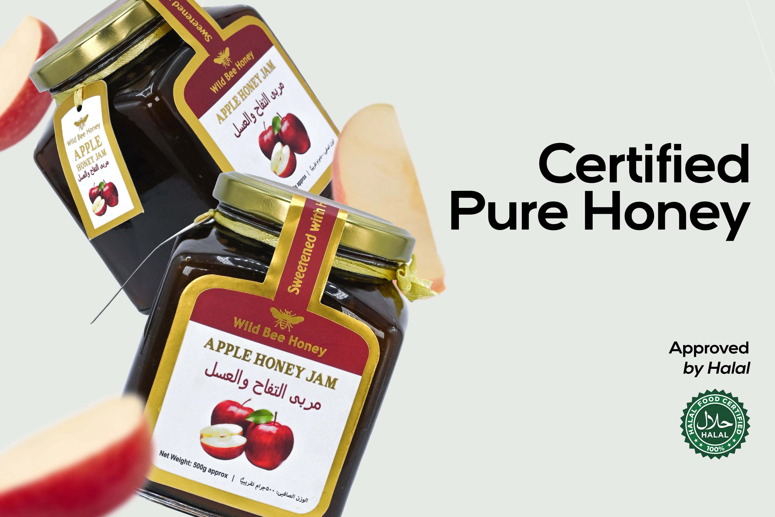 Wild bee honey